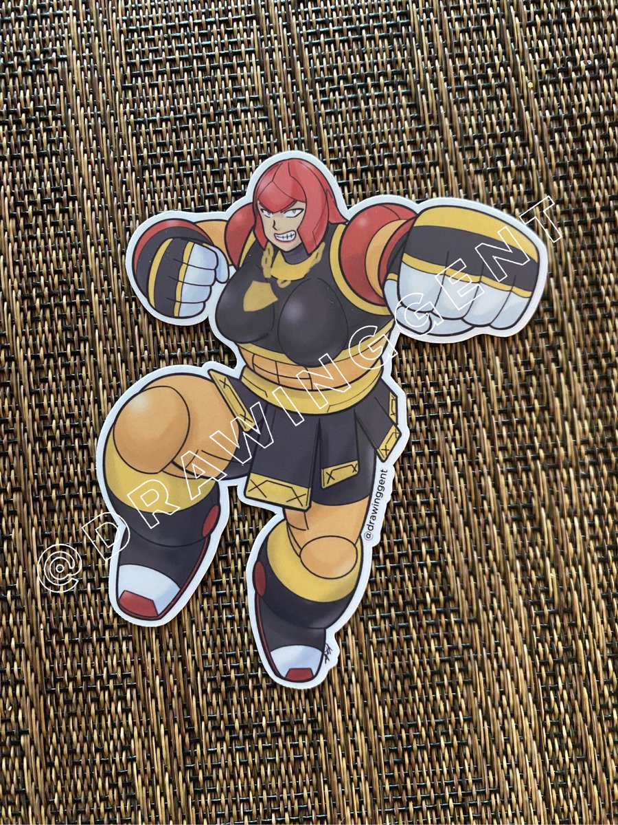 DrawingGentCA's tweet image. Also here: Robot SF6 crew #StreetFighter6 #megamanx #reploid #megaman #manon #marisa #lily available in my store :)