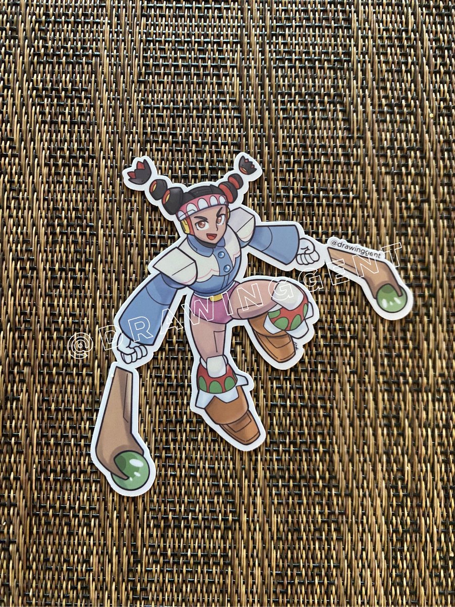 DrawingGentCA's tweet image. Also here: Robot SF6 crew #StreetFighter6 #megamanx #reploid #megaman #manon #marisa #lily available in my store :)