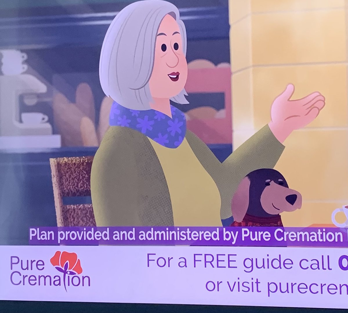 This has be the most disrespectful advert on #TV to #bereavedfamilies you are correct, nobody likes a #funeral but a funeral however it is arranged can help the healing begin. Don’t dismiss saying goodbye because it’s uncomfortable #havetheconversation