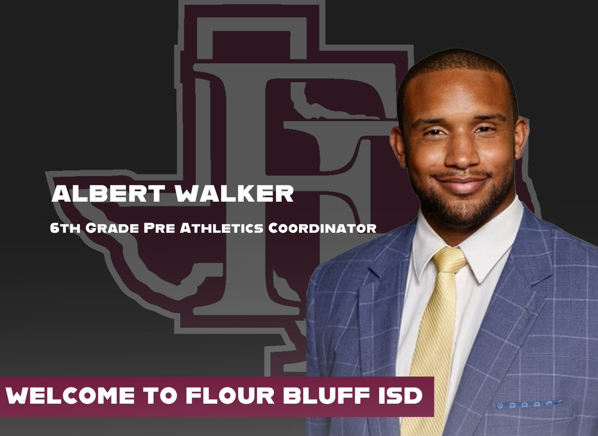 Flour Bluff Athletics on Twitter Coach Albert Walker to the