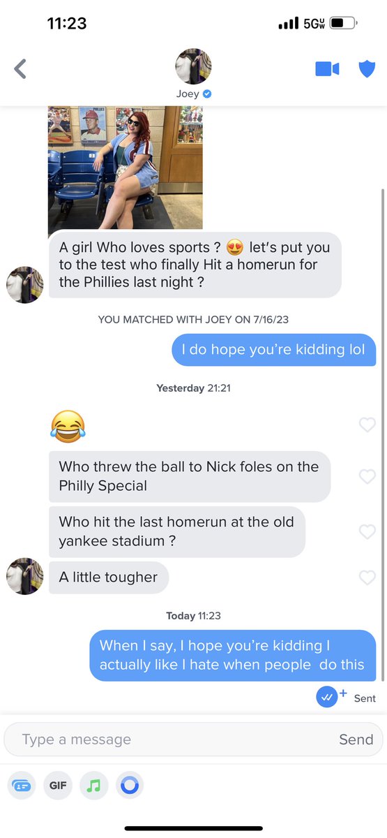 Don’t be this guy. It’s not cute or funny.