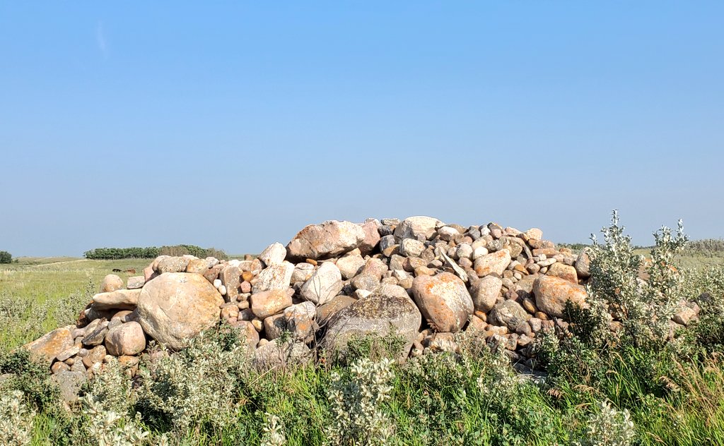We have a lot of impressive rock piles but this one is my favourite! #rocksrock #rockpiles #wegrowrocks #rockpicking