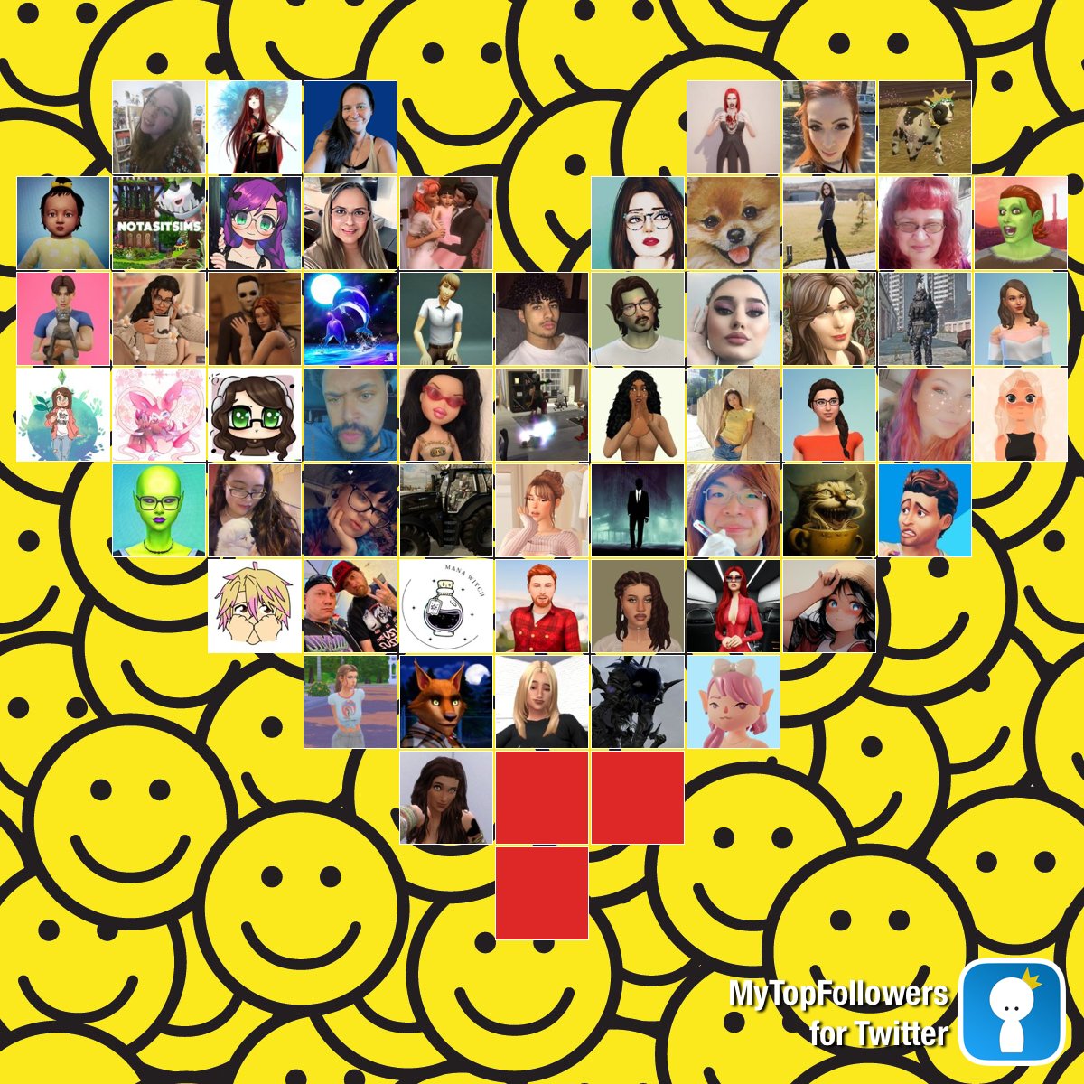 My top amazing fans #mytopfollowers #EmojiDay via dixapp.com/mytopfollowers… Retweet if you see yourself @MetaniteTV @zoeytheshadow @HeraldSims @SimmerObsess @KirstyCurse @BiBeeWithTea1 @Benquisha20 @notasitsims @Dellatrix0 @sonstar_simmer