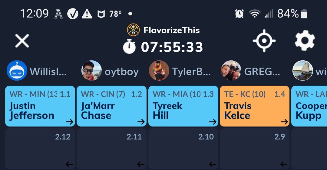 theJoelWirth's tweet image. We've officially discovered the scenario in which I'll abandon #ZeroRB . Congrats #LRBBC3 Tokyo division, you've accomplished the unthinkable.