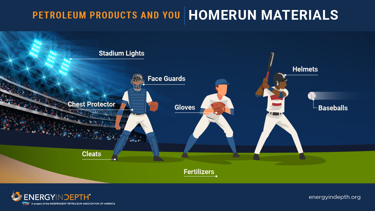 America’s favorite past time would not be possible without #oilandgas! ⚾️