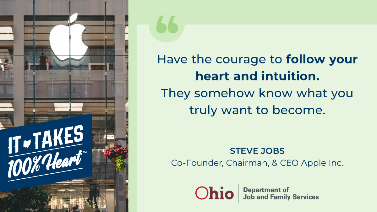 ItTakesHeartOH's tweet photo. Did you know Steve Jobs, founder of Apple, was adopted? Adoption can give children the care and opportunities they need to thrive, and it can create incredible success stories like Steve's. Who are notable figures you know who were adopted? Comment below! #AdoptInOhio https://t.co/1Mkw0qhPXw