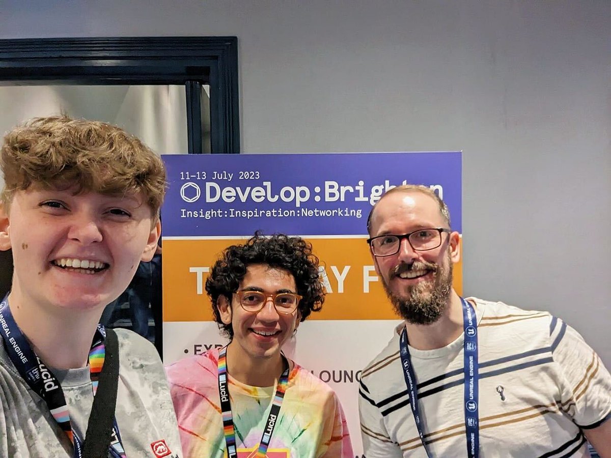Our Audio Team was stoked to attend the Develop:Brighton conference last week🎉😊

We love seeing our team members networking and taking on these events as a wonderful learning opportunity! 

#gamedevelopment #developbrighton #audioteam