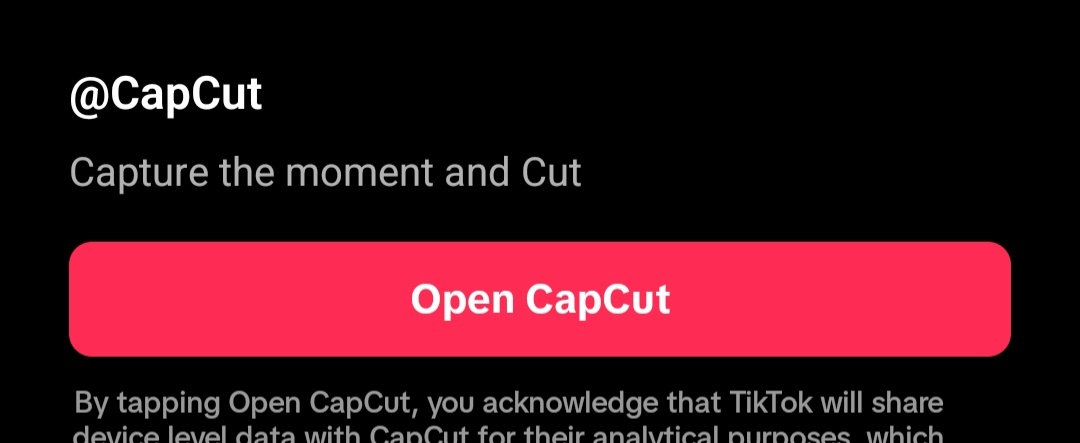 Am I dumb for noticing this now? 

Capture + Cut = Capcut.

#capcut #socialmedia #edit #dumb