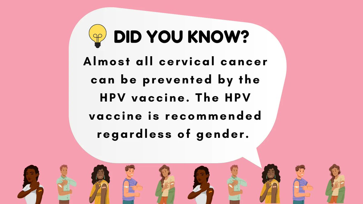 Getting the HPV vaccine can help prevent cervical cancer! 💉 
#hpv #hpvcancer #hpvvaccine #getvaccinated #stopcervicalcancer #cervicalcancer