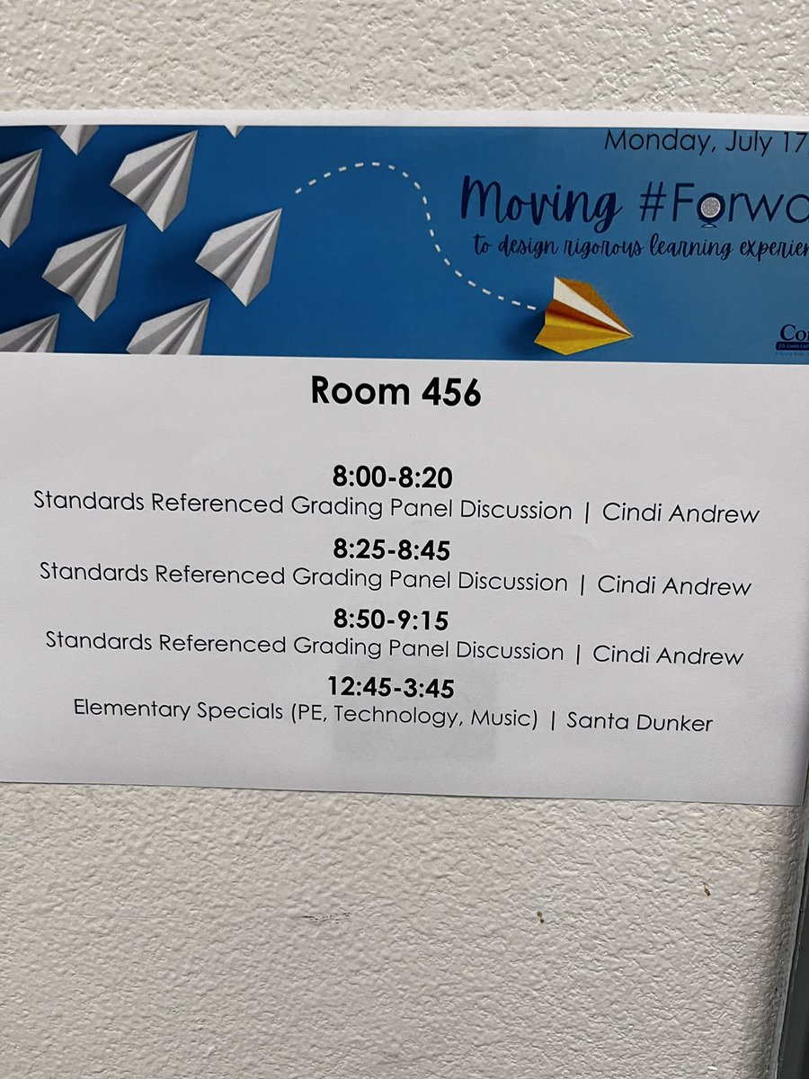 TimFountain7's tweet photo. Launching our second day of learning in J.O. Conbs. Who do you call on to give teachers the best advice? Teacher leaders. Today we opened with panel discussions to allow teachers to share their best practices and answer questions from peers looking to grow their craft. #Forward https://t.co/XS3dyjkJeW
