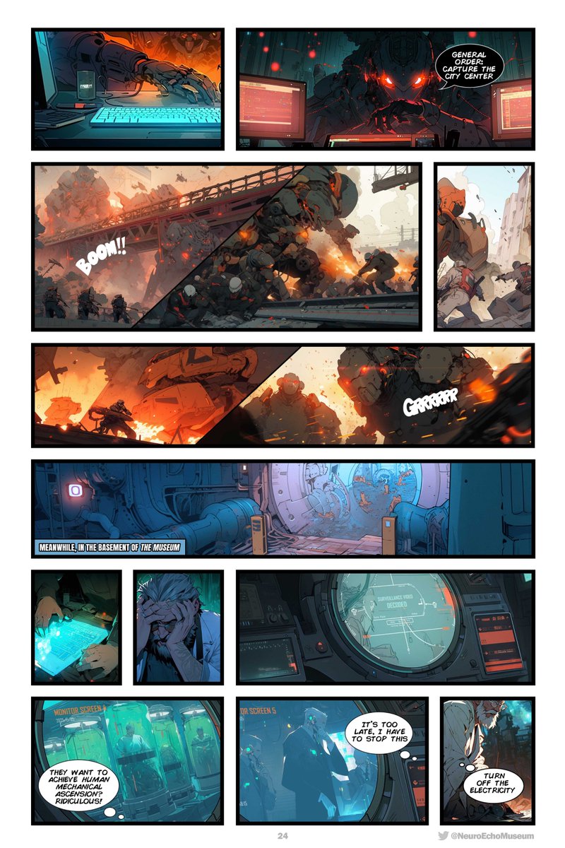 Universe 97#, story 21-24
🪐NFT to be revealed...
#NFT #NFTs #opensea #Game #Eth #art #comics 
x.com/NeuroEchoMuseu…