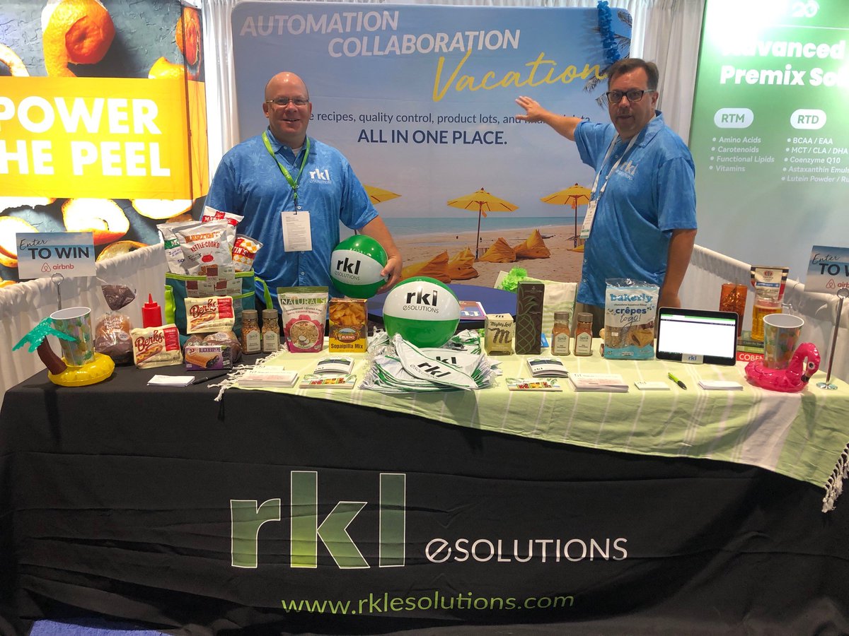 RKLeSolutions's tweet image. 🎉It's Day 2 of @IFT FIRST: Annual Event and Expo here in Chicago, and we're ready for a day filled with food science fun! Stop by and visit us at booth #S4811!
hubs.ly/Q01XXWDj0

#IFTFIRST #ScienceOfFood