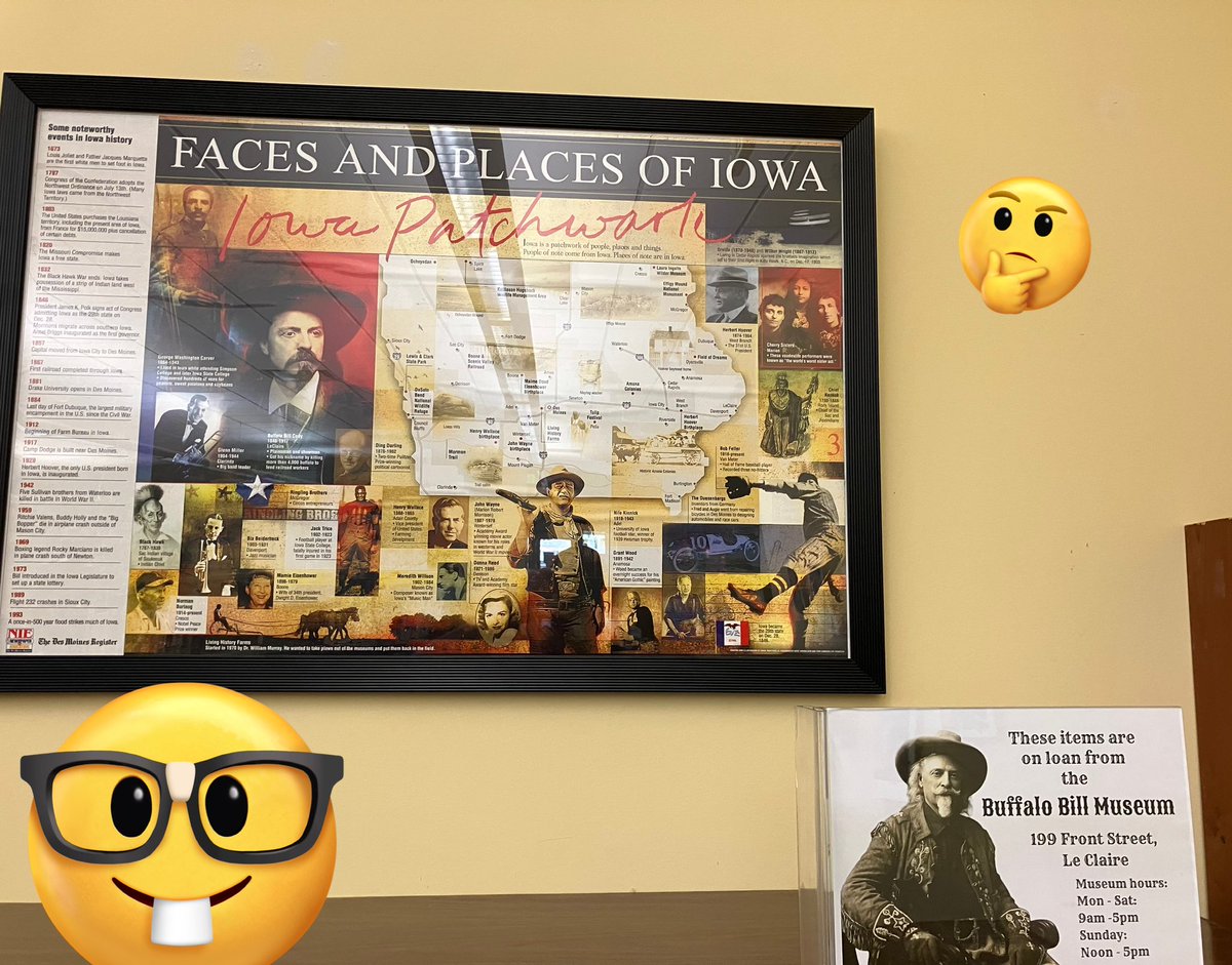 👀 And now you know… #IowaHistory #LocalLibrary 📚🤔🌽🇺🇸