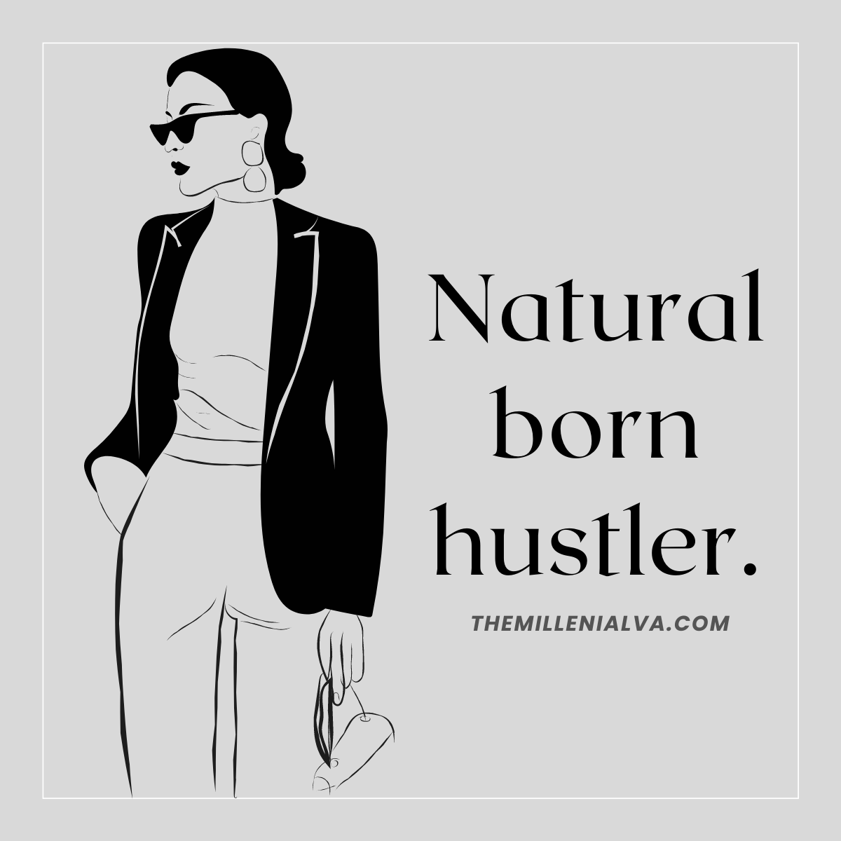 millennialva_'s tweet photo. I'm a natural-born hustler. #hustle #hustleloyaltyrespect #hustler #success #successquotes #Motivation #MotivationalQuotes #motivational #hustlerquotes #Hardwork #WorkHard https://t.co/729WxGFZJj