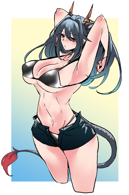 チェン(アークナイツ) 「おちぇん」|ブボ美のイラスト