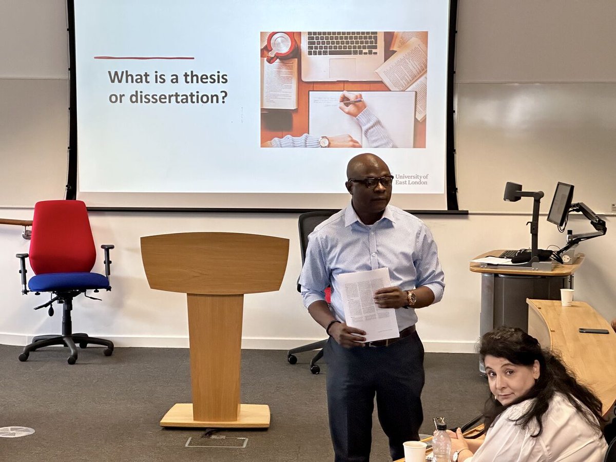 SBL_UEL's tweet image. 🎉 Our Thesis & Dissertation Workshop was a success! Students gained valuable insights, and with 52 in-person and 135 online attendees, it exceeded expectations. Special thanks to Dr. Toyin Adisa and Dr. Muhammad Akhtar for their involvement. #ThesisWorkshop #DissertationSuccess
