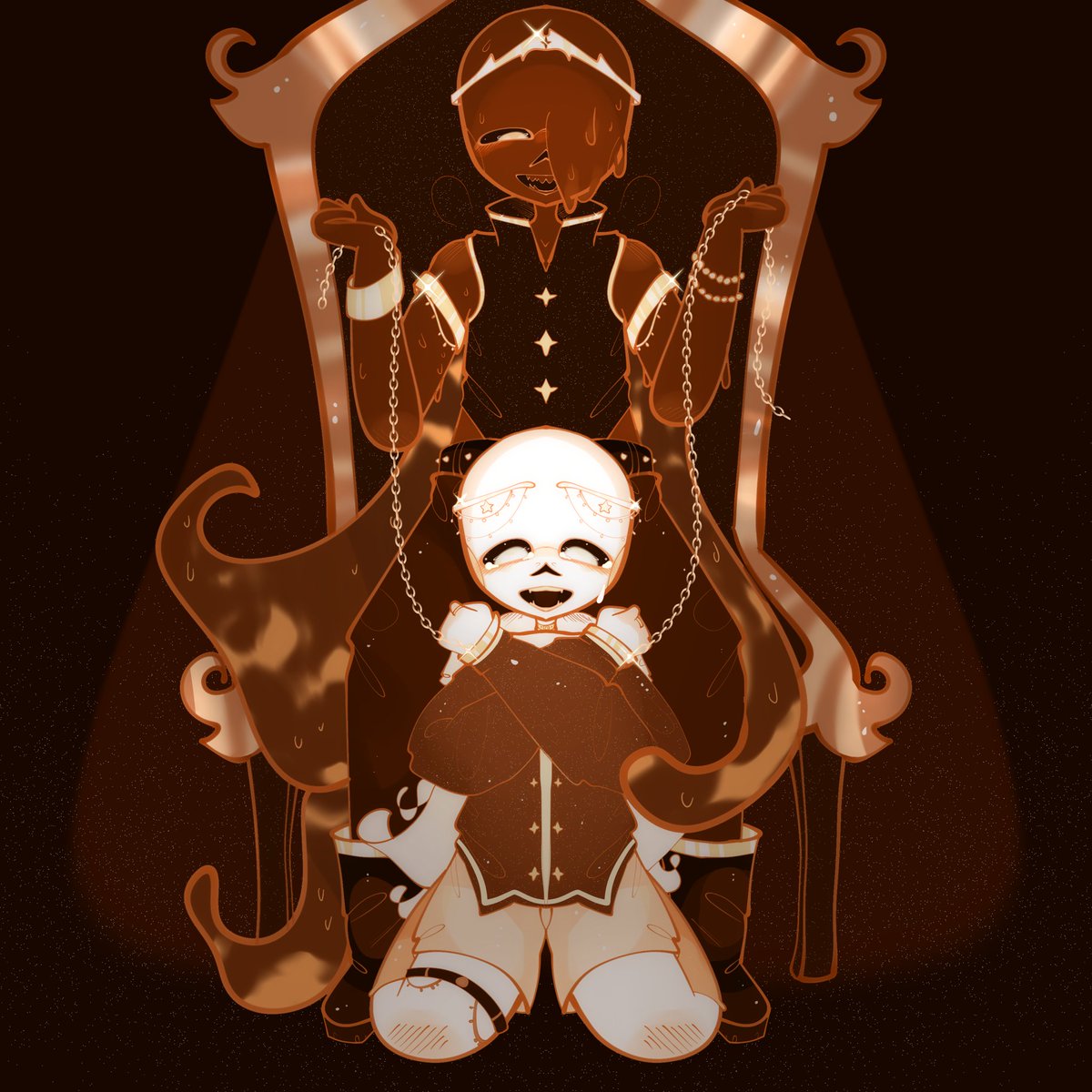 Maso_Kiit's tweet photo. Shattered x Dream stuff? Dreamcest? most likely a toxic relationship depiction of them? I don't even know what to call this, but here, have it! #dreamsans #dreamtale #Fanart #shatteredxdream #dreamcest #sanscest #undertaleAU https://t.co/OEPU2SDXwA