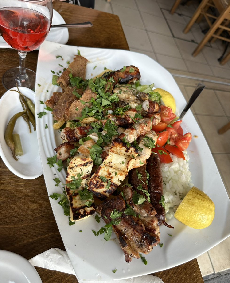 TheWizardOfIce's tweet photo. It’s actually not grim up north at all.

This is a very civilised literary cafe with  everything from biographies of Gazza to a glass cabinet featuring classic Pan Bond paperbacks along with outstanding food.

https://t.co/yYwSEtH4vv

#NorthernCyprusWiz
#70YearsOf007
#IanFleming https://t.co/EmNUDneN6W