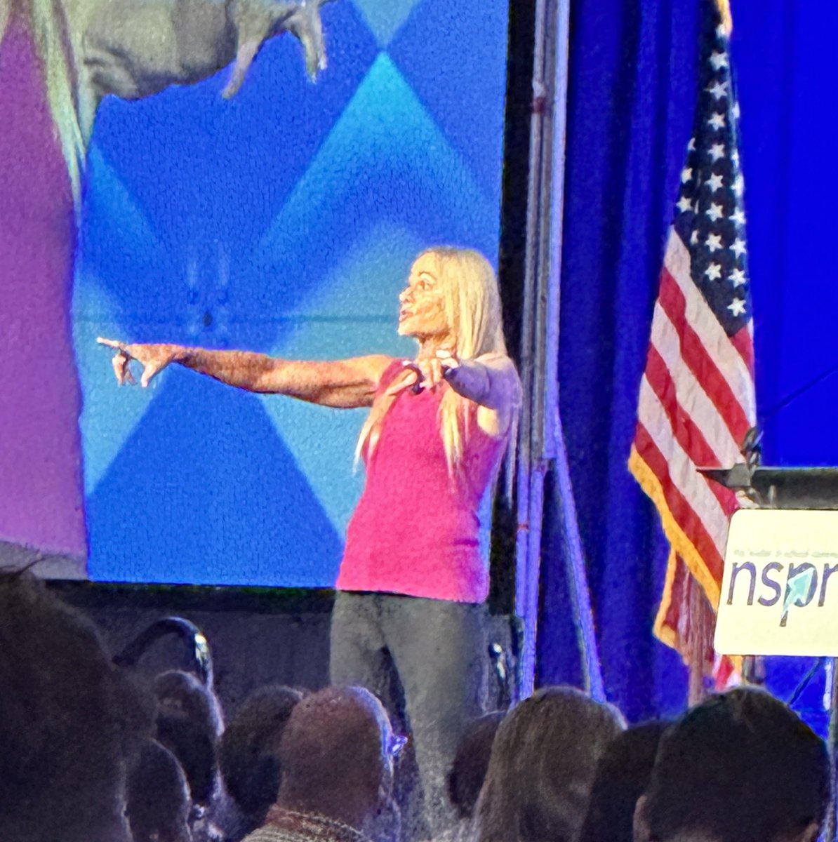 Words of wisdom from <a href="/robynbenincasa/">Robyn Benincasa</a>.  “Pain is mandatory suffering is optional. - World class teams are always WE THINKERS not ME THINKERS. -We weren’t there WITH each other we’re are there FOR each other.”#NSPRA2023
