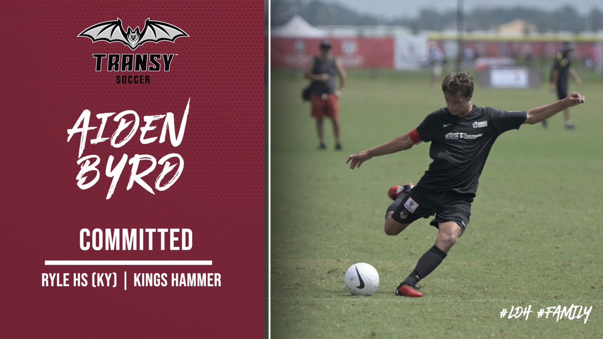 Today we welcome Aiden Byrd to the program! 

Aiden was voted 2022 Kentucky Defender of the Year for his performance in high school. 

With Kings Hammer, he was a member of the 2021 USYS National Championship team and captained the 04/05 ECNL squad. 🦇