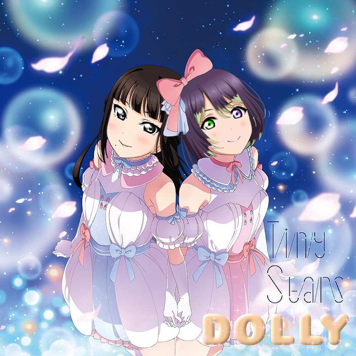 DOLLYLoveLive's tweet photo. ✧♪A shooting star races through, we chase after it and become stars✧♪
Tiny Stars is OUT NOW!!!!
YouTube Video ⇒ https://t.co/71x0T2bMas
Topic Page ⇒ https://t.co/qGdplUqNcr
Download ⇒ https://t.co/97tWuvFfRH
Dance Cover ⇒ https://t.co/AzGtu7jbBi https://t.co/AqIbUAl1Cr