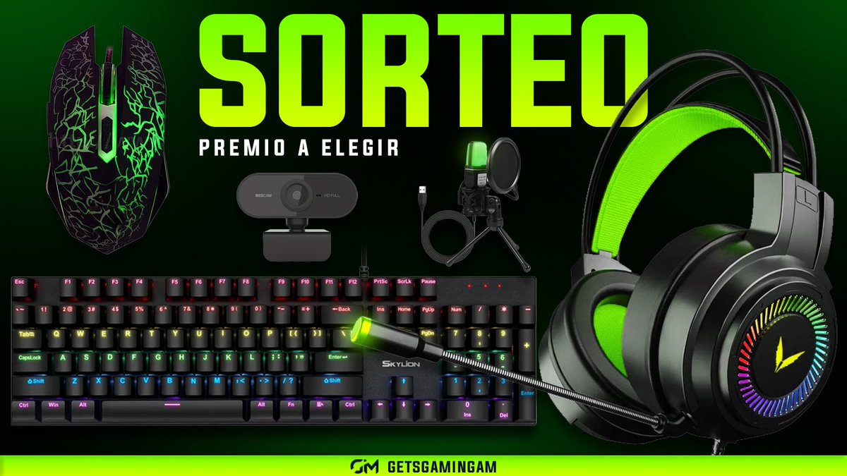 🎁💥#SORTEO DE PREMIO A ELEGIR💥🎁

REQUISITOS PARA PARTICIPAR:
• Dar RT🔁
• Seguir a <a href="/GetsGamingAM/">GetsGamingAM</a>
• Seguir a @LinaresEsports

Finaliza el 01/08⏳

¡SUERTE! 🍀