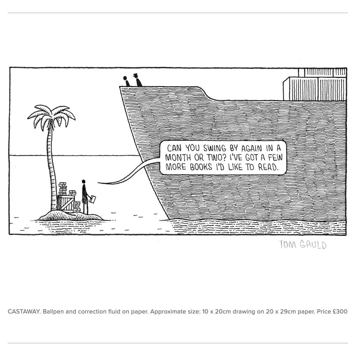I ve Added Some New Original Drawings To The Art for sale Se Tom Gauld i-ve-added-some-new-original-drawings-to-the-art-for-sale-se-tom-gauld