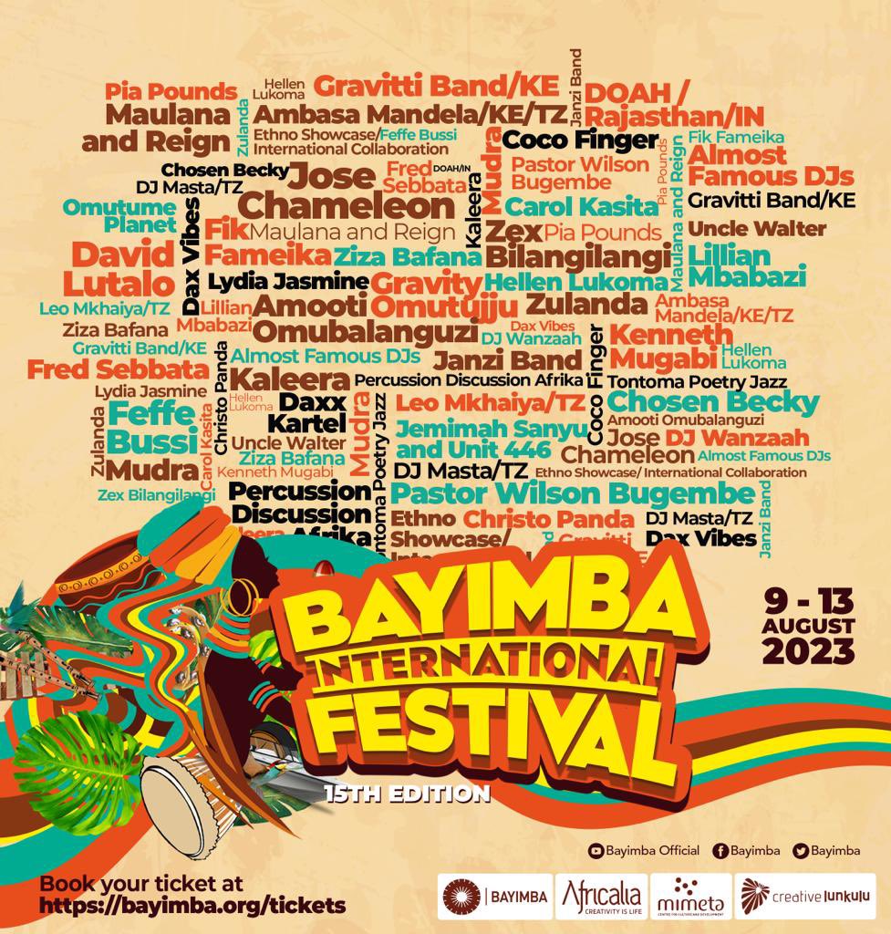 #BayimbaInternationalFestival on the 9th-13th Aug 2023 Be There