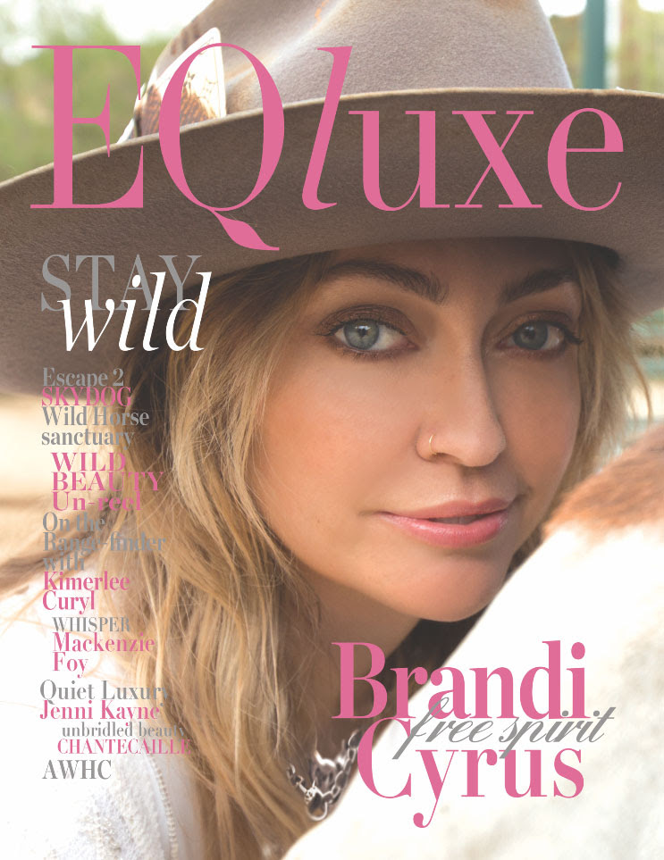 The latest issue from EQLuxe Magazine is out and it's all #wildhorses! Feat AWHC ambassadors @BrandiCyrus @JenniKayne @Chloegosselin @KimerleeCuryl and partners @Chantecaille! A portion of each issue sold goes back into our work: eqluxe.com/product/summer…