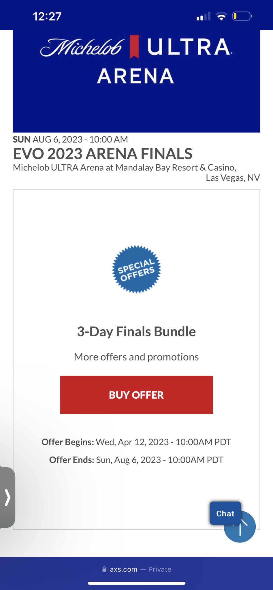 S. M. Faye ⚡️ on Twitter "TheHadou looks like only the 3 day bundle