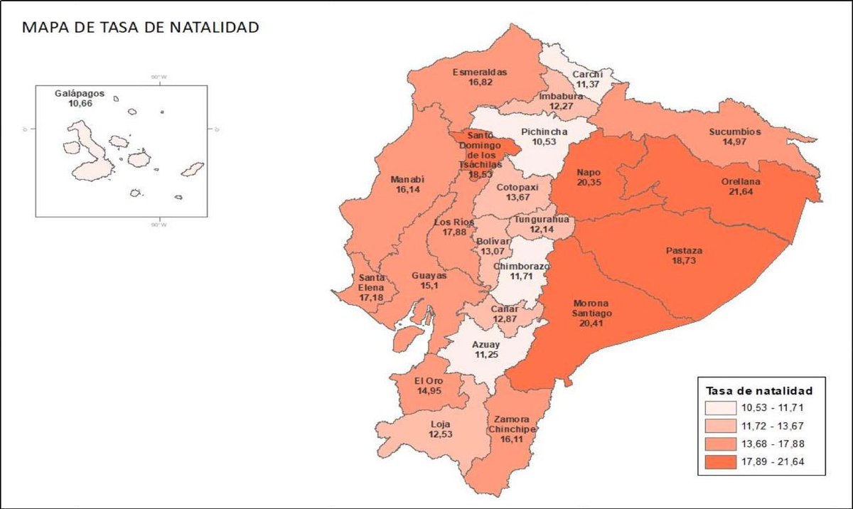 La región que más bebés tiene es la Amazonía, seguida de la Costa y finalmente la Sierra Centro.

Esto refuerza la tesis de que Quito es más grande que Guayaquil sobre todo por la migración interna. De ahí la mayor parte de desafíos de la capital.