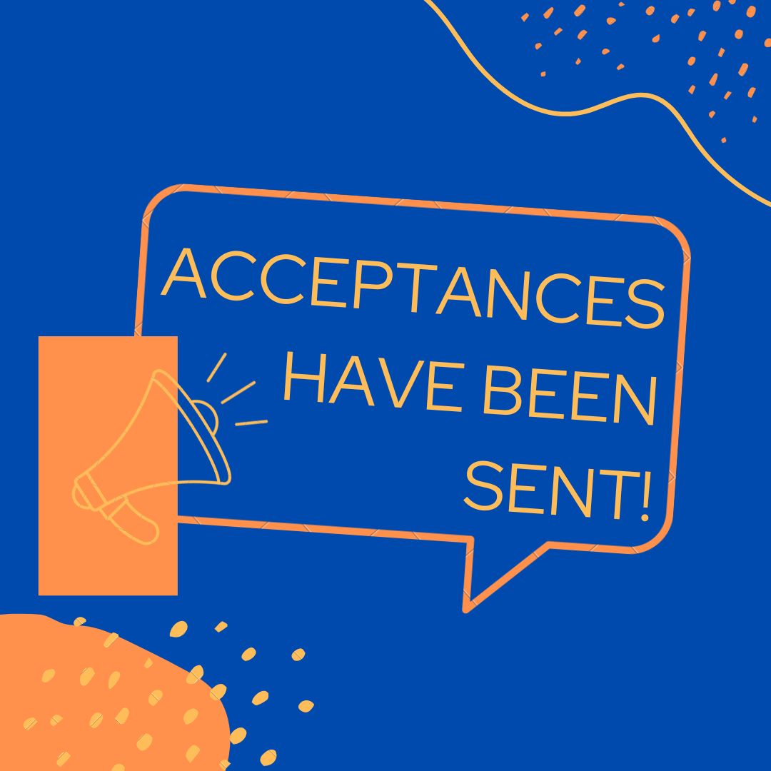 TheMeasureSHSU's tweet photo. WOOHOO!! Acceptances have been sent to contributors! If you have submitted to #themeasure #vol7, take a peek at your inbox - there might be a surprise 👀

The Measure is set to be published early this fall!

#shsu #shsuchss #chssjournal #chss https://t.co/Ef6GU7D2O8