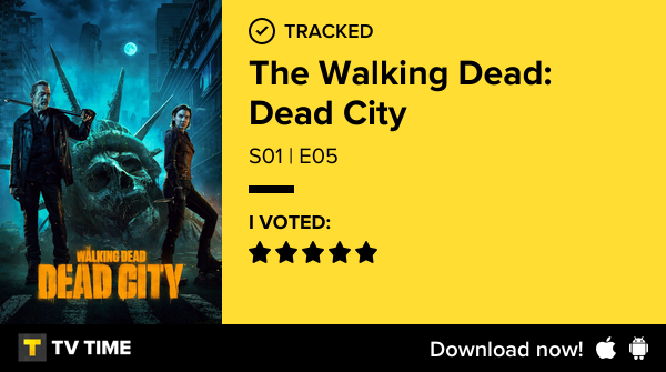 I've just watched episode S01 | E05 of The Walking Dead: Dead City! #isleofthedead  tvtime.com/r/2Tq5d #tvtime