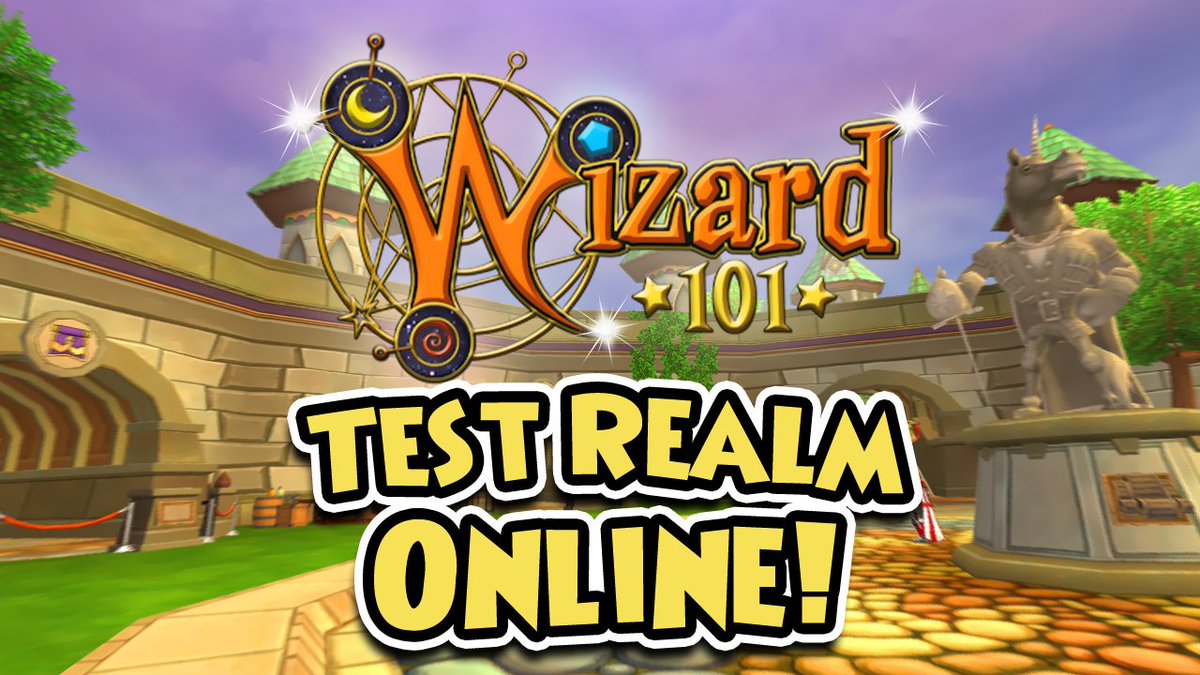 Wizard101 on Twitter "Test Realm is back online for the week! 👁 https