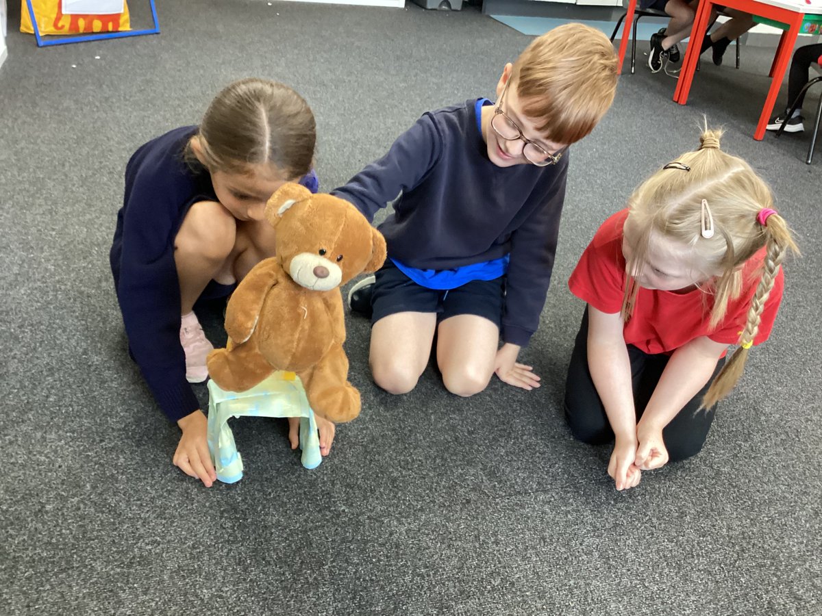 StKathsKent's tweet photo. This afternoon, Damson Class tested out their chairs for Baby Bear, some great successes and I think Baby Bear will be happy! https://t.co/2FwQ3NYjWE