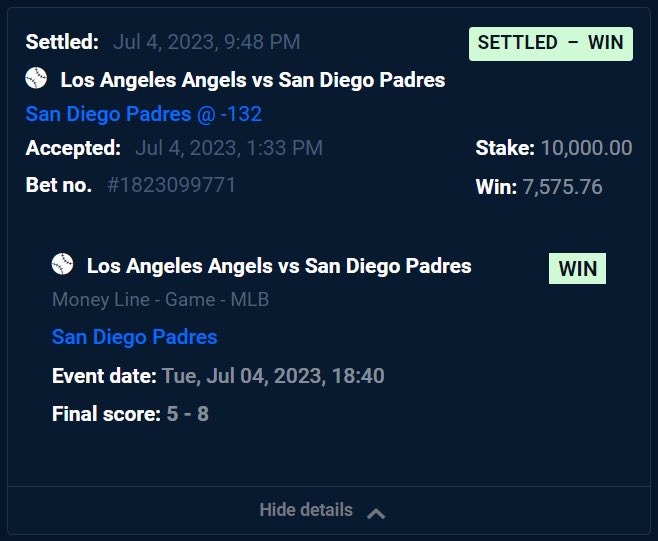 FastCashBetz's tweet photo. Winning Ticket 💰 https://t.co/NuaENMKLwH
