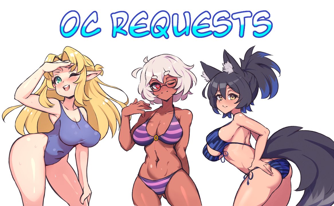 Summer is here, OC requests are open for those wanting a swimsuit or kini drawing. I'd like some money to continue drawing, thanks! 

Link in bio! 