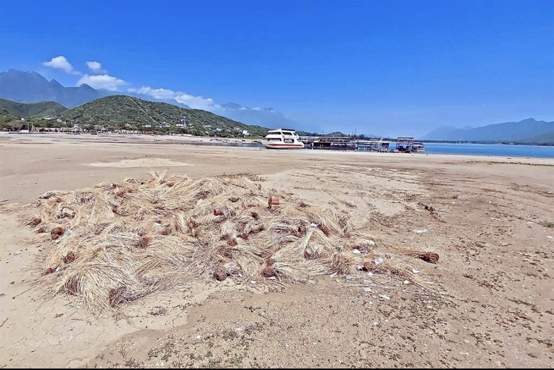 chaledelafuente's tweet photo. Oye, @samuel_garcias : disculpa que te moleste ahorita que andas en Vallarta de vacaciones, pero la presa de La Boca está seca y mucha gente de Nuevo León sigue sin agua en sus hogares. ¿Vas a arreglar el problema o vas a seguir festejando el triunfo de La Selección en la playa? https://t.co/ci9H0Ulzjh