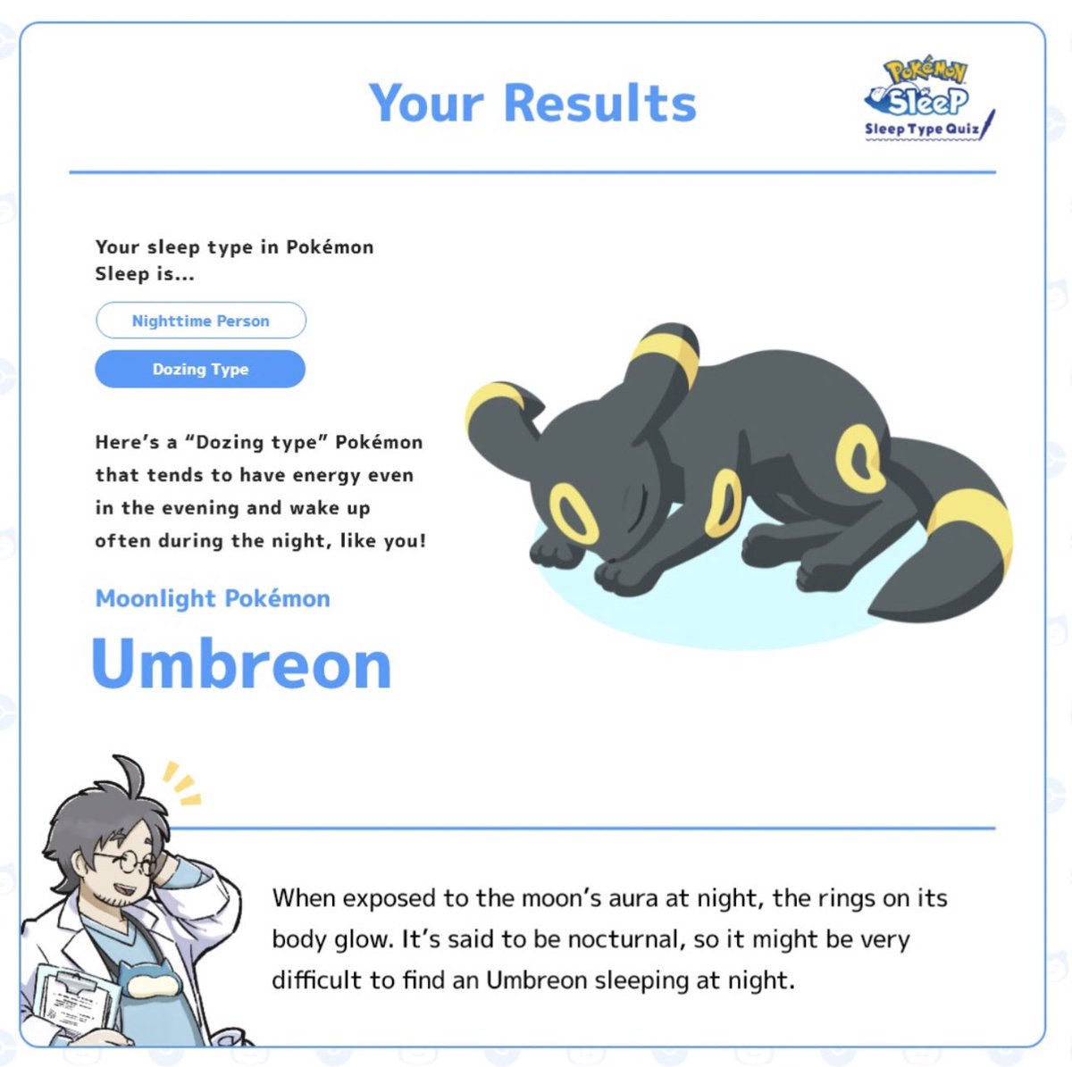 Pokemon Sleep Type Quiz. Find Your Style 100% Accurately