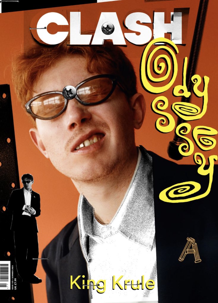 Delighted to have @tara_dwmd on board for this epic King Krule cover story - her interview is wonderful, a true joy.

The first cover of our new issue!

clashmusic.com/magazine/king-…