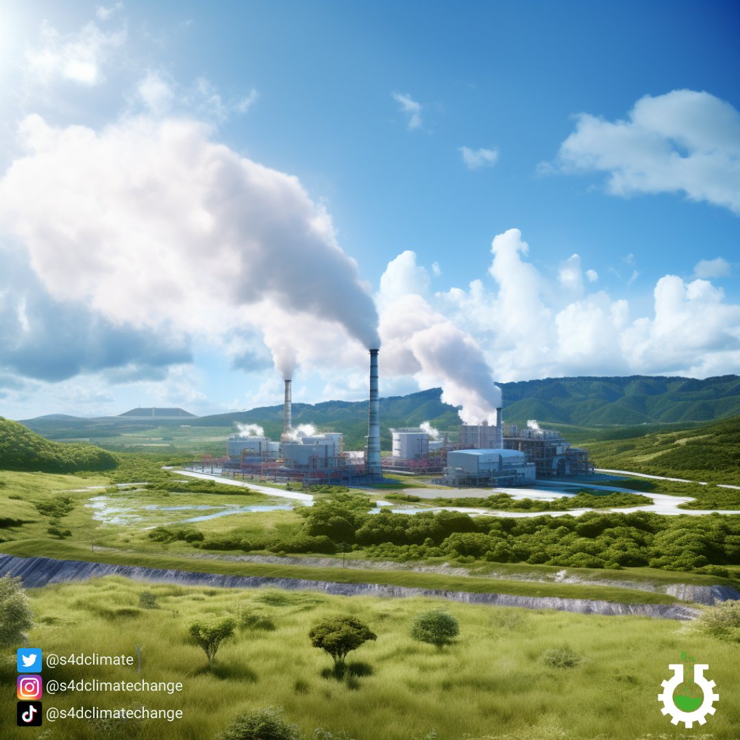 s4dclimate's tweet photo. Geothermal plants tap into the planet's natural heat, providing clean and reliable energy. Let's harness this sustainable resource to power our future. #GeothermalEnergy #RenewablePower #SustainableFuture #CleanEnergy #ClimateActionNow #NetZero #Sustainability #NaturalHeat https://t.co/qjOixNxMk7