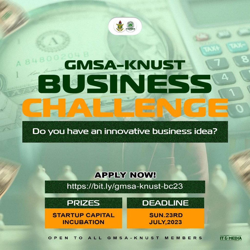 gmsaknust's tweet photo. ﷽
*BUSINESS CHALLENGE

Assalamu Alaikum Wa Rahmatullah Wa Barakaatuh! 🤩

_Calling all aspiring entrepreneurs and innovative minds! We are excited to announce the Business Challenge, an opportunity for you to showcase your business ideas and compete for exciting prizes._💼✨ https://t.co/IxN8HWV2Jn
