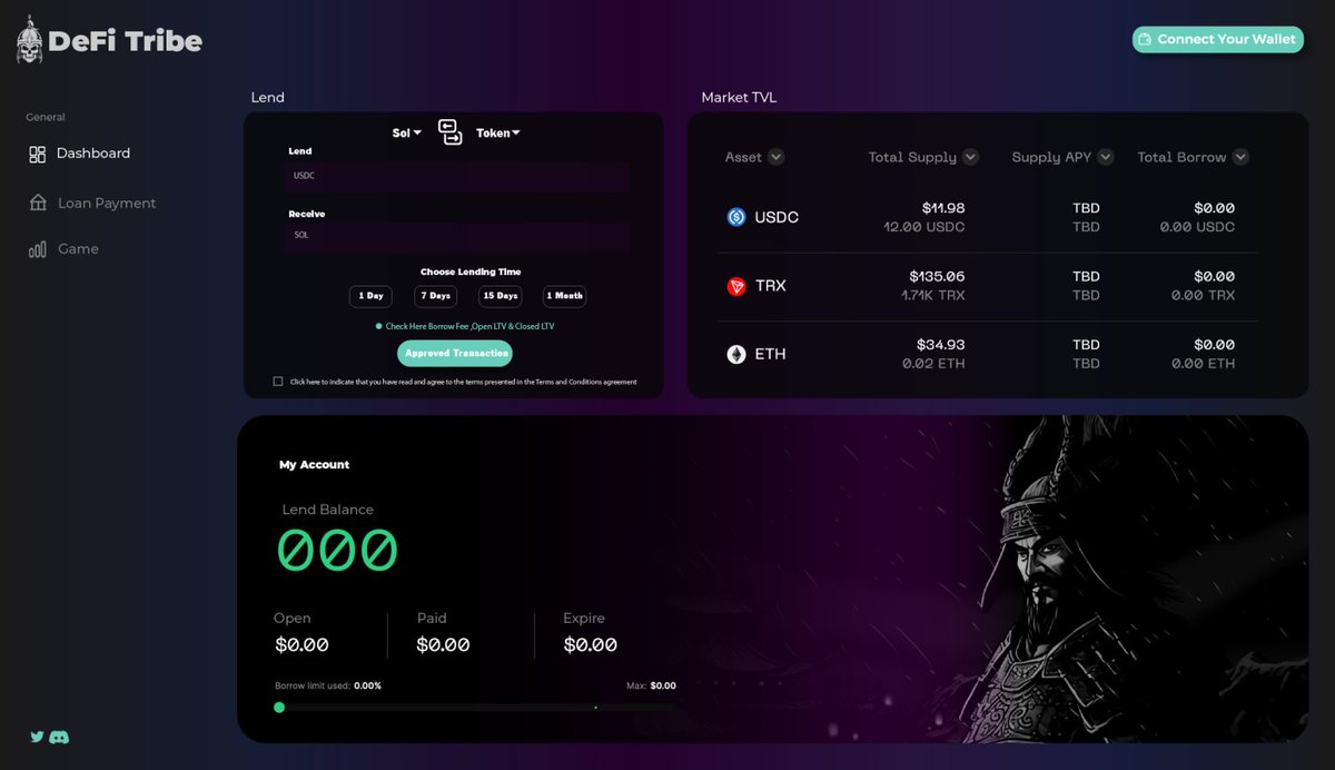 New platform UI. ⚔️ 

The public devnet will be live in the coming days.