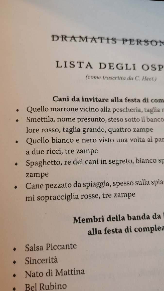leloucn's tweet photo. important psa for the locked tomb fandom: noodle the dog was indeed translated into spaghetto the dog in the italian edition https://t.co/iiswdm8Gc7