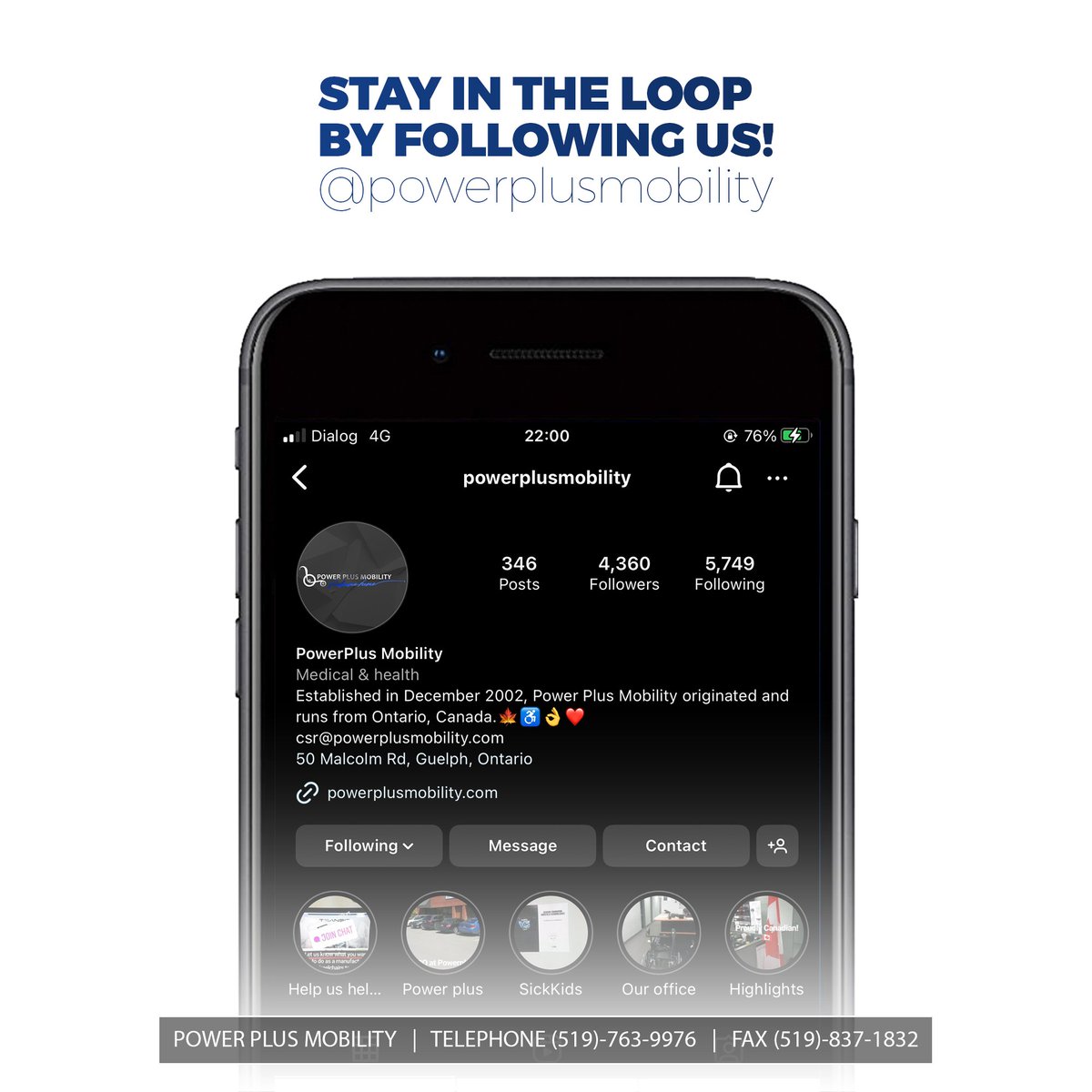 PPMobility's tweet photo. Connect with us in more ways than one by following us on our Instagram, @powerplusmobility!

Web: https://t.co/zWmfK2i8jE
Education: https://t.co/H2b0txdbRj
Phone: (519)-837-1832
Email: info@powerplusmobility.com

#motivational
#torontolife
#torontoblogger
# https://t.co/bysaK25fp1
