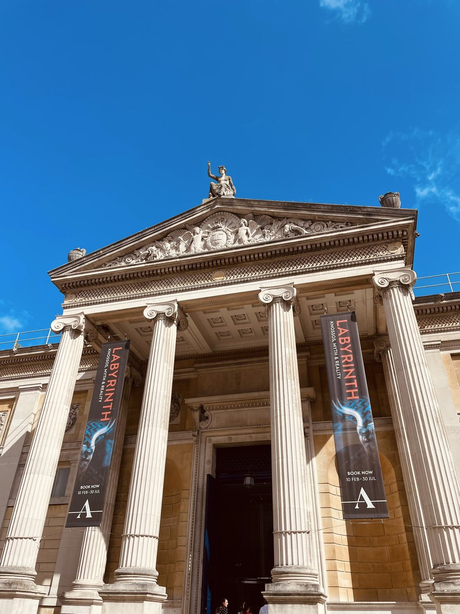 WorkClassicists's tweet image. Checked out the #LabyrinthAshmolean exhibit today &amp;amp; the most lasting impression was a reminder of just HOW MUCH we’ve filled in the rather large gaps in history with what is often a stretch or obvs informed by the bias at the time. Interesting, just not in the way I expected!