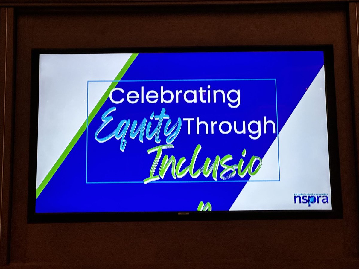 ACPSDarylJ's tweet photo. The @NSPRA Communications &amp; Equity Task Force hosted the Celebrating Equity Through Inclusion Mixer last night, which is where I spoke about how equity is not only a classroom concept, but how it has to transcend classroom walls to benefit our diverse communities. #NSPRA2023 https://t.co/SFJgAwaRc3