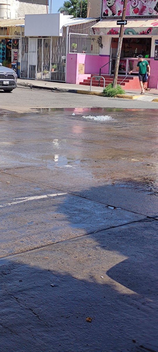 TabachinesUnido's tweet photo. Fuga de agua potable  en paseo de las limas y paseo de los Castaños 
@siapagdl https://t.co/Q5m4FbhYOd