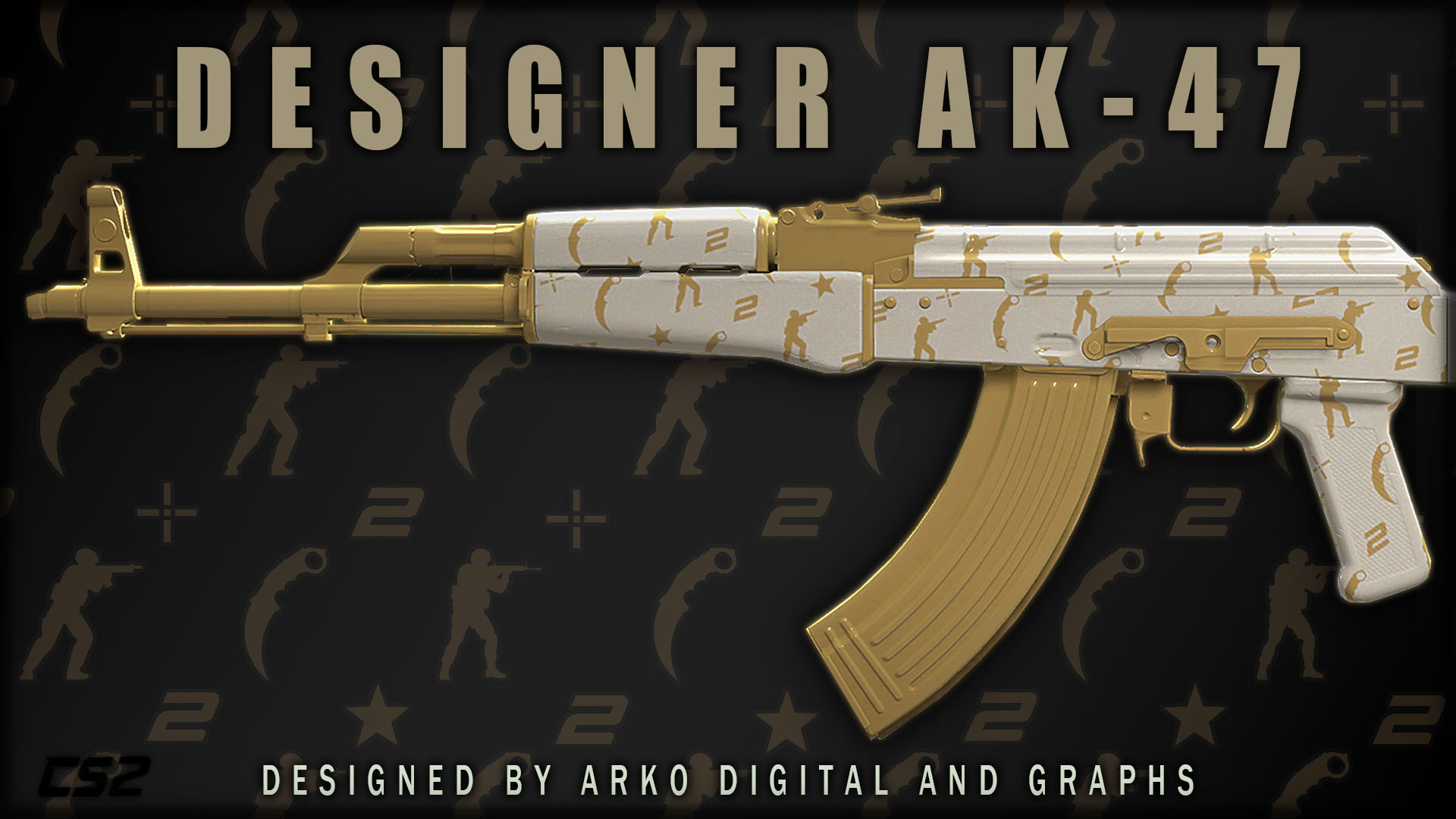 arkodigital❄️ on X: Check out the new skin collection from @okGRAPHS and I  : The Designer Collection. We're releasing the AK-47 first since it's the  basis for the whole concept. We took