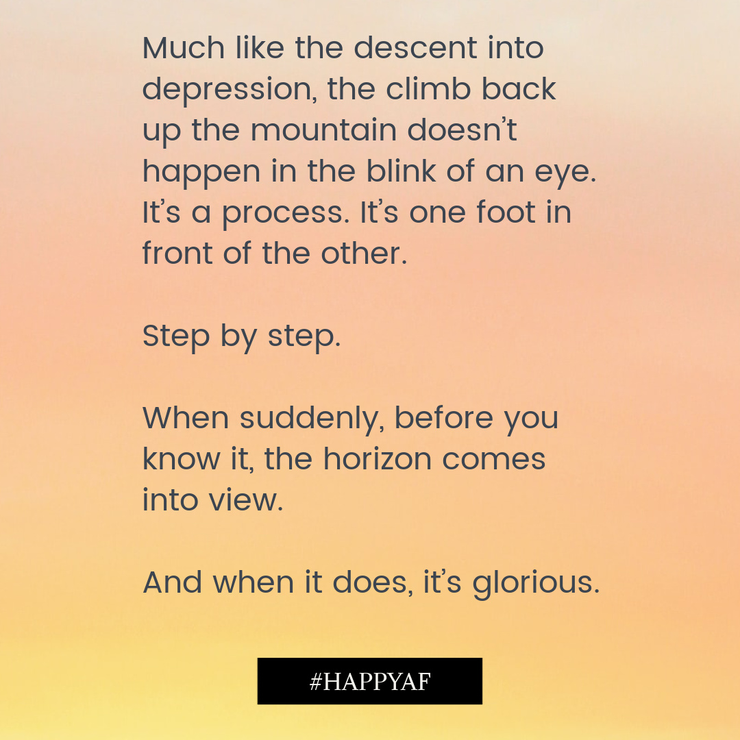March on.

#depression #onedayatatime #trusttheprocess #HappyAF #BethRomero #happiness #wellness #selfhelp